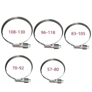 Collier de serrage en V en acier inoxydable <span class=keywords><strong>à</strong></span> haute dureté, <span class=keywords><strong>à</strong></span> vis métrique en T, antidérapant, <span class=keywords><strong>à</strong></span> filetage robuste et stable, pour usage automobile - Product Image 2
