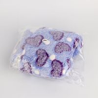 Hamac et maisonnette en peluche douce en coton polaire pour petits animaux tels que les cochons d'Inde et les furets