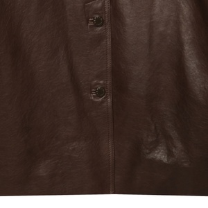 Chaqueta Corta Maillard para Mujer, Primavera y Otoño, Estilo Americano Retro, Informal, Elegante y Moderna, Chaquetas de Cuero para Mujer - Product Image 6