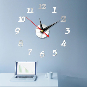 <span class=keywords><strong>Orologio</strong></span> <span class=keywords><strong>da</strong></span> <span class=keywords><strong>Parete</strong></span> 3D Moderno Fai-<span class=keywords><strong>da</strong></span>-Te Senza Cornice con Adesivi <span class=keywords><strong>a</strong></span> <span class=keywords><strong>Specchio</strong></span> e Meccanismo - Product Image 6