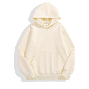 Felpa oversize personalizzata in cotone pesante nuovo stile 500g felpa da <span class=keywords><strong>uomo</strong></span> tinta unita - Product Image 2