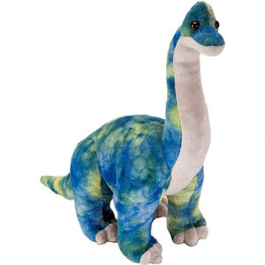 7264 Offre Spéciale Tie-Dye Peau Dinosaure Animal En Peluche Jouet Doux Au Toucher Stand-able Vivid Cartoon <span class=keywords><strong>Dino</strong></span> 10 Pouces Jouet Personnalisé Brachiosaurus - Product Image 1