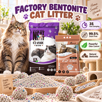 Sable sanitaire en vrac pour chats 5L 4kg Litière naturelle à base de bentonite 99,5% sans poussière Agglomération rapide Contrôle des odeurs pour les animaleries