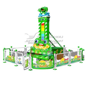 Attractie Glasvezel Drop Toren Kids Ritten Uitrusting Pretpark Attracties Kikker Jump Ride Te Koop