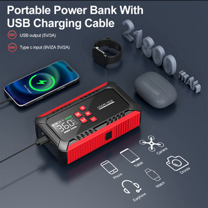 <strong>Best</strong> <strong>Jump</strong> Start Battery <strong>Pack</strong> Vehicle <strong>Jump</strong> Starter Portable Jumper Tire Air Pump Power <strong>Pack</strong> 100 Percent Tested - Product Image 3