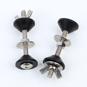 Vis de fixation pour réservoir de toilette Aojiele M6 en acier inoxydable 304, boulon d'étanchéité pour accessoires de siège de toilette - Product Image 5