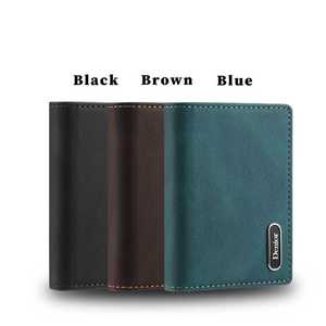 Luxe Faux Cuir Fente Pour <span class=keywords><strong>Carte</strong></span> Portefeuille Aimant Organe Style Boîte À Cartes En Appuyant Sur Le Bouton Éjecte Automatiquement La <span class=keywords><strong>Carte</strong></span> - Product Image 6