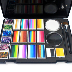 Kit Profesional de Pintura Facial y Corporal a Base de Agua, Multicolor, No Tóxica, para Niños, Adolescentes, Adultos, Fiestas, Deportes, <span class=keywords><strong>Halloween</strong></span> - Product Image 6