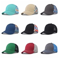 Casquette Trucker en Maille Brodé 6 Panneaux Structurée avec Étiquette Tissée Personnalisée de Haute Qualité – Idéale pour le Sport et les Activités de Plein Air – Offre Spéciale
