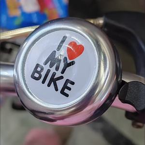 Cloche de vélo pour enfants dessin animé hambourg frites <span class=keywords><strong>sandwich</strong></span> belle forte vtt sécurité cyclisme guidon cloche - Product Image 6