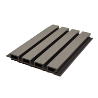 Panel de Revestimiento Exterior de Pared BASO 2023, WPC Coextruido, Acanalado