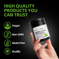 In Stocked Calorie-Free Energy Chewing Gum Sugar Free Natural Peppermint Gum Energy Chewing Gum Instant Focus Alertness