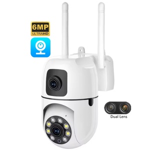 V380 Pro <b>Mini</b> Dual Lens Dual Screen 2K 6MP Outdoor Auto Tracking Security Surveillance Wireless PTZ WIFI HD IP <b>Camera</b> CCTV - Product Image 1