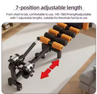 Appareil de traction vertébrale électrique portable multifonctionnel Lei Hu LH-Q-001, construction en acier inoxydable, réglable pour la correction