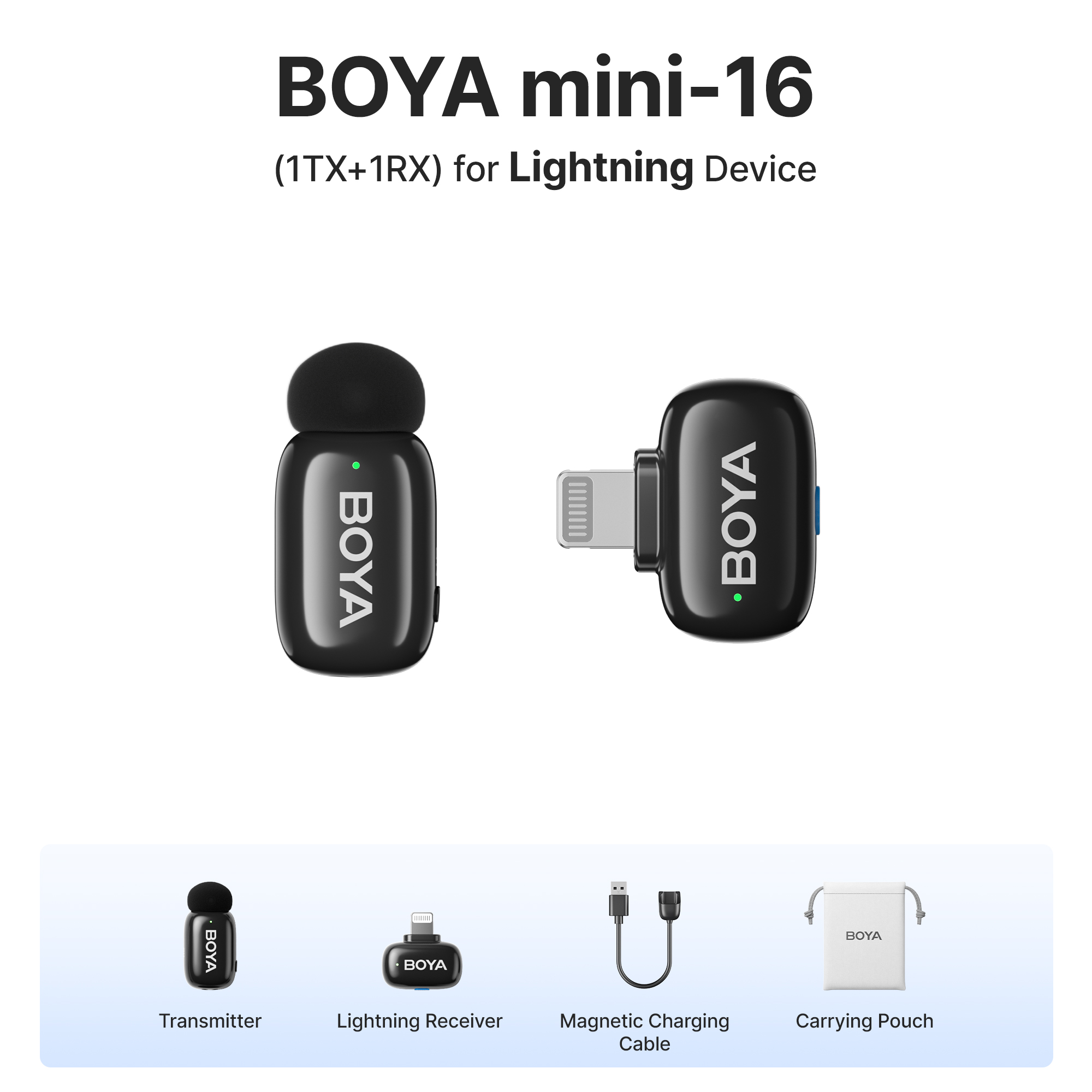 16(1TX+1RX)+Lightning