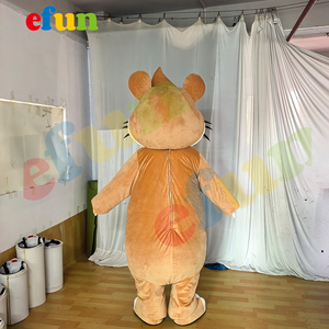 Efun-Costume <span class=keywords><strong>de</strong></span> mascotte <span class=keywords><strong>de</strong></span> <span class=keywords><strong>castor</strong></span> écureuil personnalisé professionnel, 1 pièce, taille adulte, dessin animé animal, accessoire <span class=keywords><strong>de</strong></span> performance, à vendre, quantité minimale <span class=keywords><strong>de</strong></span> commande - Product Image 3