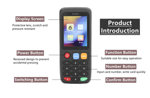 Cầm tay <span class=keywords><strong>RFID</strong></span> <span class=keywords><strong>Reader</strong></span> duplicator em4305 125Khz 13.56MHz ABS USB <span class=keywords><strong>NFC</strong></span> thông tin liên lạc lập trình thẻ Clone <span class=keywords><strong>Reader</strong></span> Nhà Văn - Product Image 2