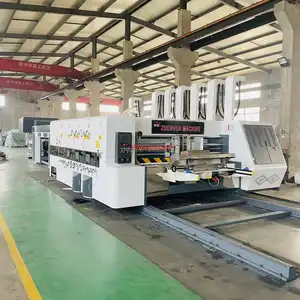 ZH-SYKM флексографских печатных машин, вырубная и штанцевальная машина линия флексографские принтеры печатная высекальная прорезной станок для складывания и склеивания