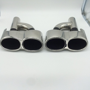 Tuyau d'échappement en acier inoxydable 304, finition polie miroir, épaisseur 1,5 mm, pour <span class=keywords><strong>Mercedes</strong></span> Benz - Product Image 3