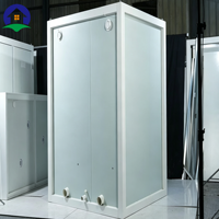 Cabine de toilettes chimiques portable, unité de toilettes mobiles d'extérieur