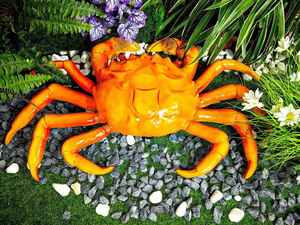 Lampe à motif de crabe, étanche IP65, éclairage décoratif pour festivals, parcs et stations balnéaires - Product Image 1