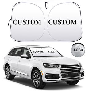 Chongteng ที่บังแดดรถยนต์แบบพับได้กระจกบังแดดด้านหน้าแต่งโลโก้ได้ตามต้องการ - Product Image 1
