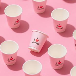 Custom Paper Cup 8oz/12oz/16oz Christmas Design Hot Drink 12oz Paper <b>Coffee</b> Cup With Logo And Lid For Beverage - Product Image 3