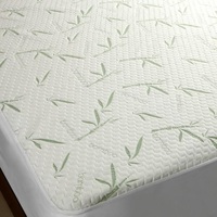 Offre spéciale Couvre-matelas en mousse à mémoire de forme en bambou Protège-matelas Drap de lit imperméable Couvre-matelas