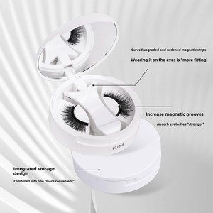 <span class=keywords><strong>Cils</strong></span> magnétiques 3D naturels et denses, portables, très demandés, pour femmes, avec effet recourbant doux - Product Image 3