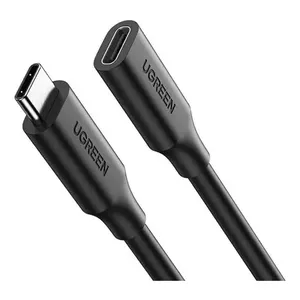 Cable de Extensión USB-C Ugreen de 1M, Tipo-C a Tipo-C, 10Gbps, Thunderbolt 3, Cable de Datos Plano Blindado para Computadora con Conector de Cobre Puro - Product Image 1