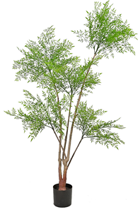 JOLAMIRA Gesimuleerde Nan Tian Zhu Gebruikersserie Eco-vriendelijke PVC Duurzame Meerdelige Groene Plantenset met Hoge Simulatie - Product Image 6