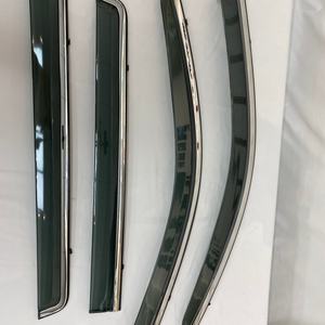 Déflecteurs de vent et pare-pluie pour vitres de voiture Nissan Terra 2018 – Ensemble de pare-soleil premium pour protection et confort - Product Image 2