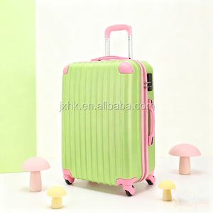 Meilleures ventes Bagages à roulettes ABS Couleurs assorties <span class=keywords><strong>Valise</strong></span> de voyage à coque dure à la mode avec 4 coins de protection - Product Image 1
