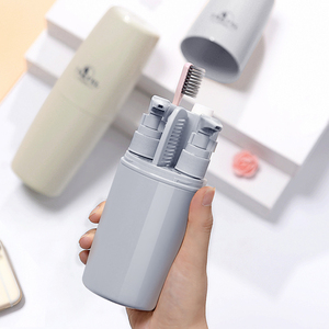 Etravel xách tay bàn chải đánh răng, kem đánh răng và Nha khoa Kit hộp lưu trữ du lịch vệ sinh cá nhân cup kinh doanh du lịch vệ sinh bộ quà tặng - Product Image 5