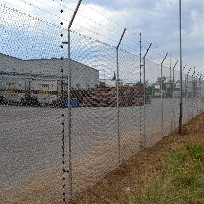 High Voltage Alarm Solar Fencing Security