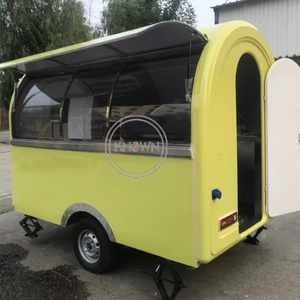 Carrito de Comida, Remolque de Comida, Camión de Comida, Cocina Móvil, Totalmente Equipado con Ruedas - Product Image 1