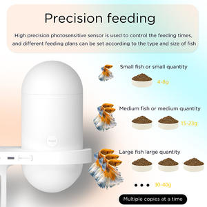 Caméra d'intérieur Wistino 2K sans fil automatique pour mangeoire à poissons Caméra de maison intelligente pour enregistrement vidéo en direct - Product Image 3
