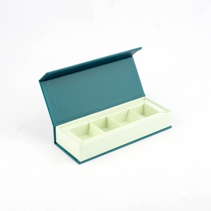 Boîtes fendues de chocolat en carton rigide de gaufrage de stratification brillante écologique haut de gamme personnalisables pour la stratification mate - Product Image 3