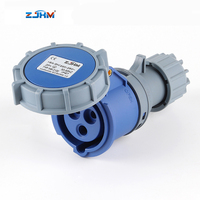 ZJXM ip67 ip44 16A防水オスおよびメス産業用プラグおよびソケット