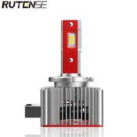 RUTENSE Factory D Series ampoule 6000K 70W 12000LM lampe de phare LED D1S D2S D3S D4S D5S voiture HID Ballast