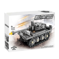JKC7652, tanque de Tigre, equipo de partículas pequeñas, modelo de bloque, rompecabezas para niños, juguete de bloques de construcción, juego de bloques de plástico, venta al por mayor