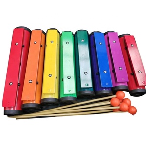 En vente pour l'école maternelle et la <span class=keywords><strong>famille</strong></span> étui noir <span class=keywords><strong>xylophone</strong></span> professionnel 8 Notes Instrument de musique pour garçons filles - Product Image 6