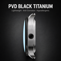 Fabricante de Relojes de Buceo de Titanio Personalizados OEM ODM, Movimiento Automático, Cristal de Zafiro, Resistente al Agua 200M, Reloj de Pulsera para Marcas Propias