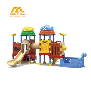 Pirate Ship Theme Large Outdoor Amusement Park Children's Outdoor Playground Slide