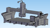 Routeur CNC Jinan GoodCut 5+1 axes pour la découpe de pierres naturelles, de carreaux de céramique, de dalles et de blocs - Précision de 0,01 mm, 3400x2200x400 mm