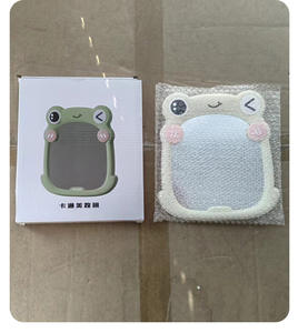 Nouveau miroir de <span class=keywords><strong>maquillage</strong></span> mignon en forme de <span class=keywords><strong>grenouille</strong></span>, nouveau miroir de bureau vertical simple, miroir de beauté pour dortoir, gain de place - Product Image 6