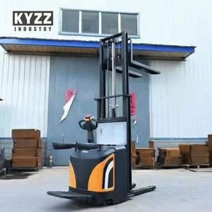 CDD1トン1.5トン2トン3m 3.5m 4m 4.5m 5m EPS付き全電動ストラドルパレットスタッカー - Product Image 2