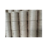 Fil à tricoter et à coudre en jute 100% écologique, antibactérien, recyclable, filé à la main, motif brut, 2mm-16mm, vente en gros