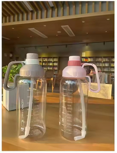 Fitness Sports Water Bottle <b>Plastic</b> Large Capacity High Quality Water Bottle Outdoor Climbing <b>Drink</b> Bottle Kettle - Product Image 1