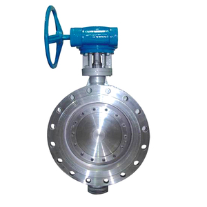 Hiệu suất cao kiểm soát dòng chảy 3 mặt bích loại ba bù đắp cứng con dấu thép không gỉ 3 inch Van bướm - Product Image 1